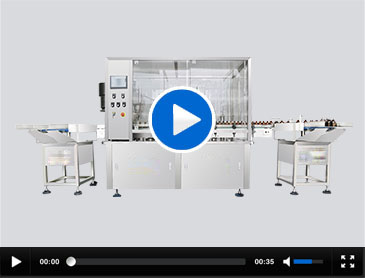 全自動液體灌裝旋蓋一體機視頻